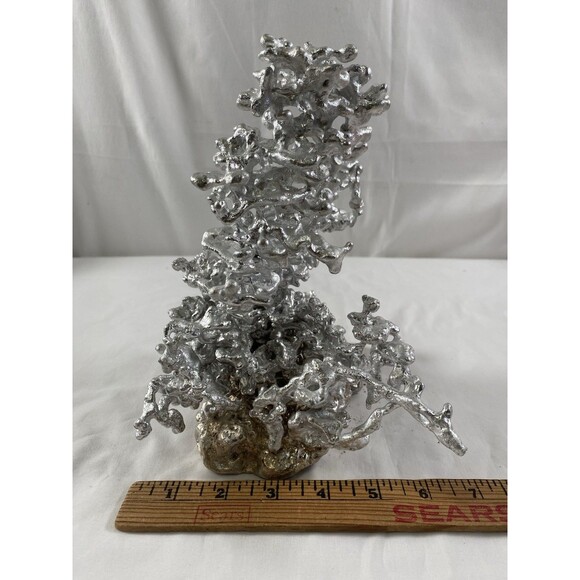 Anthill Art Casting Sculpture Fire Ant Aluminum Casting 8.5” Tall #20 - Picture 4 of 9